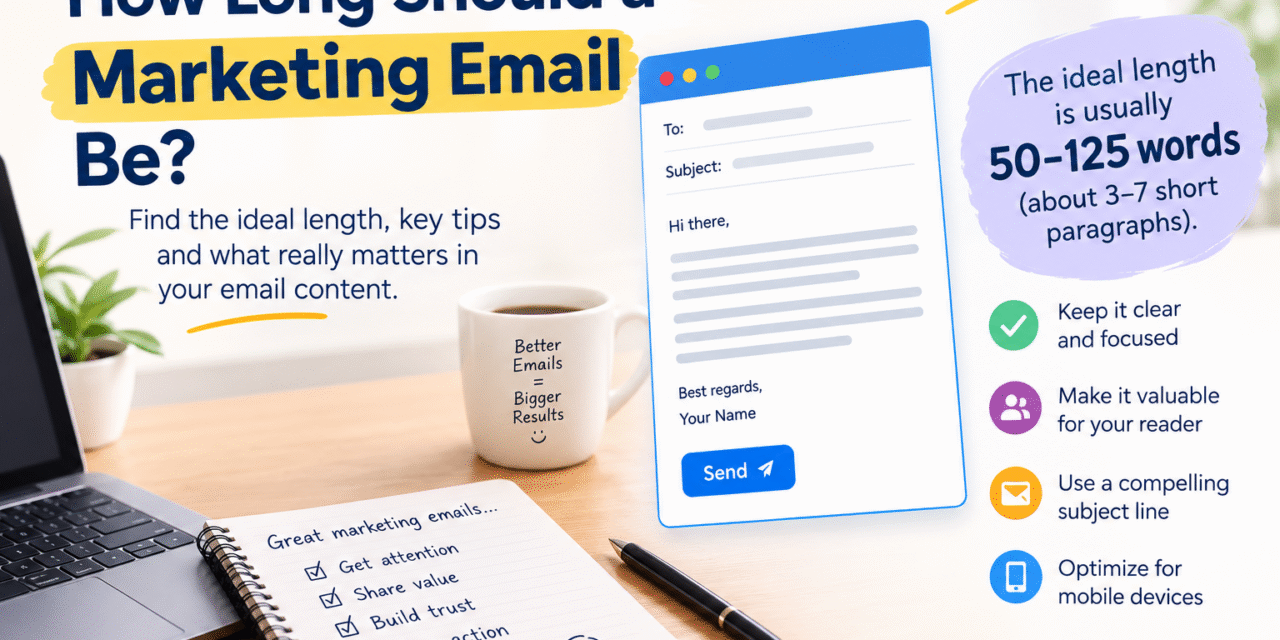 How Long Should a Marketing Email Be?