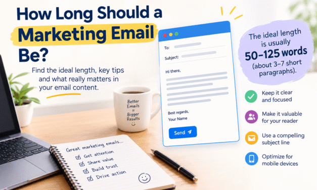 How Long Should a Marketing Email Be?